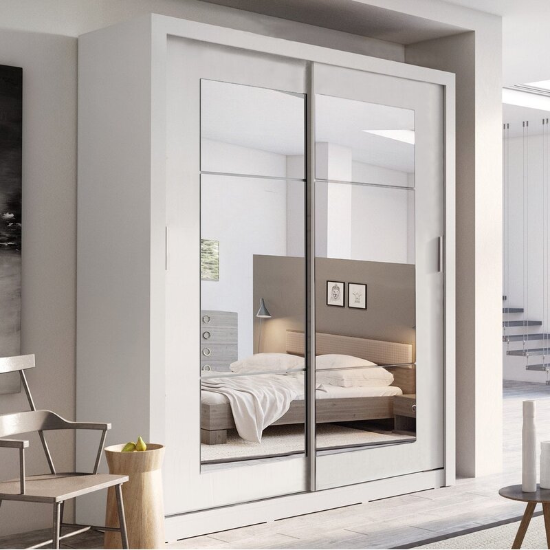 Brayden Studio Terwilliger 2 Door Sliding Wardrobe | Wayfair.co.uk